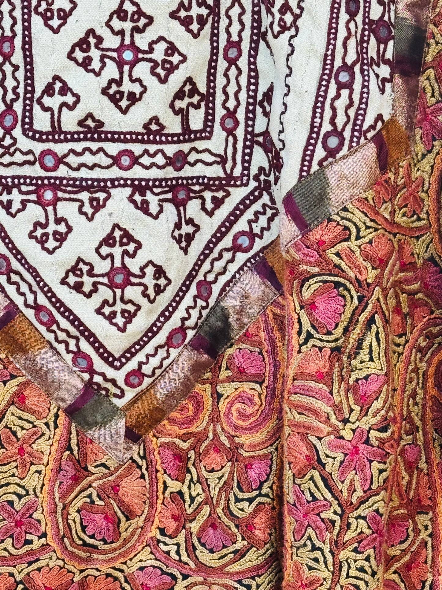 SO VERY KASHMIRI CREWEL UPCYCLED JACKET