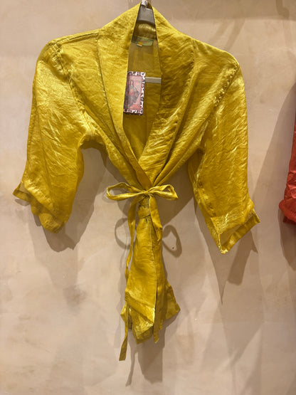 SHIMMER TIE KIMONO