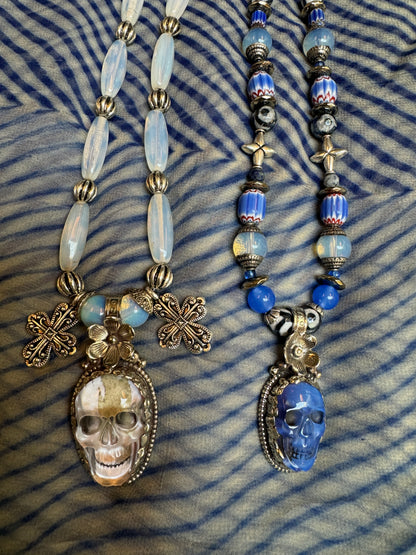 MOONLIGHT GLOW SKULL NECKLACES