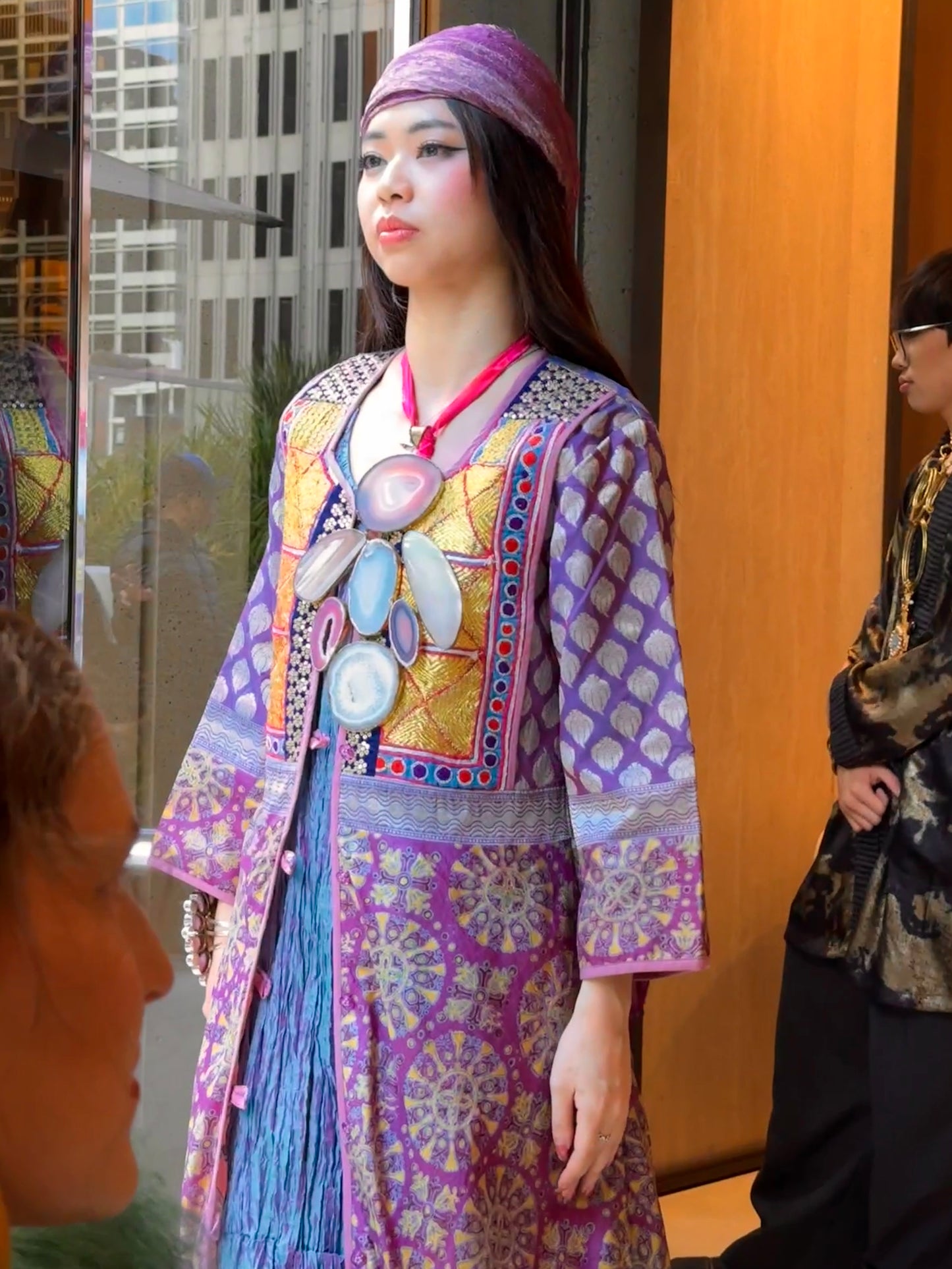 THE POWER OF PINK NECKPIECE