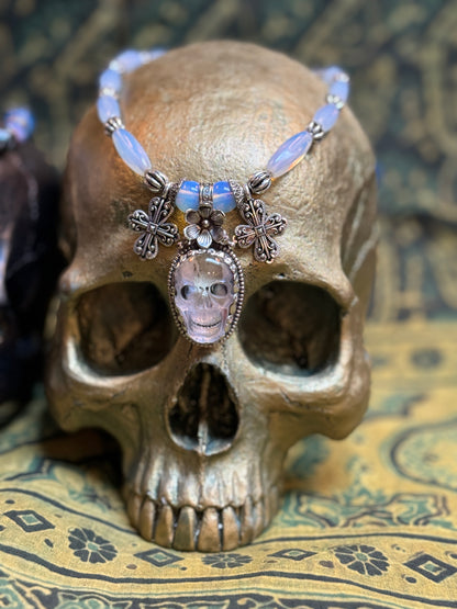 MOONLIGHT GLOW SKULL NECKLACES