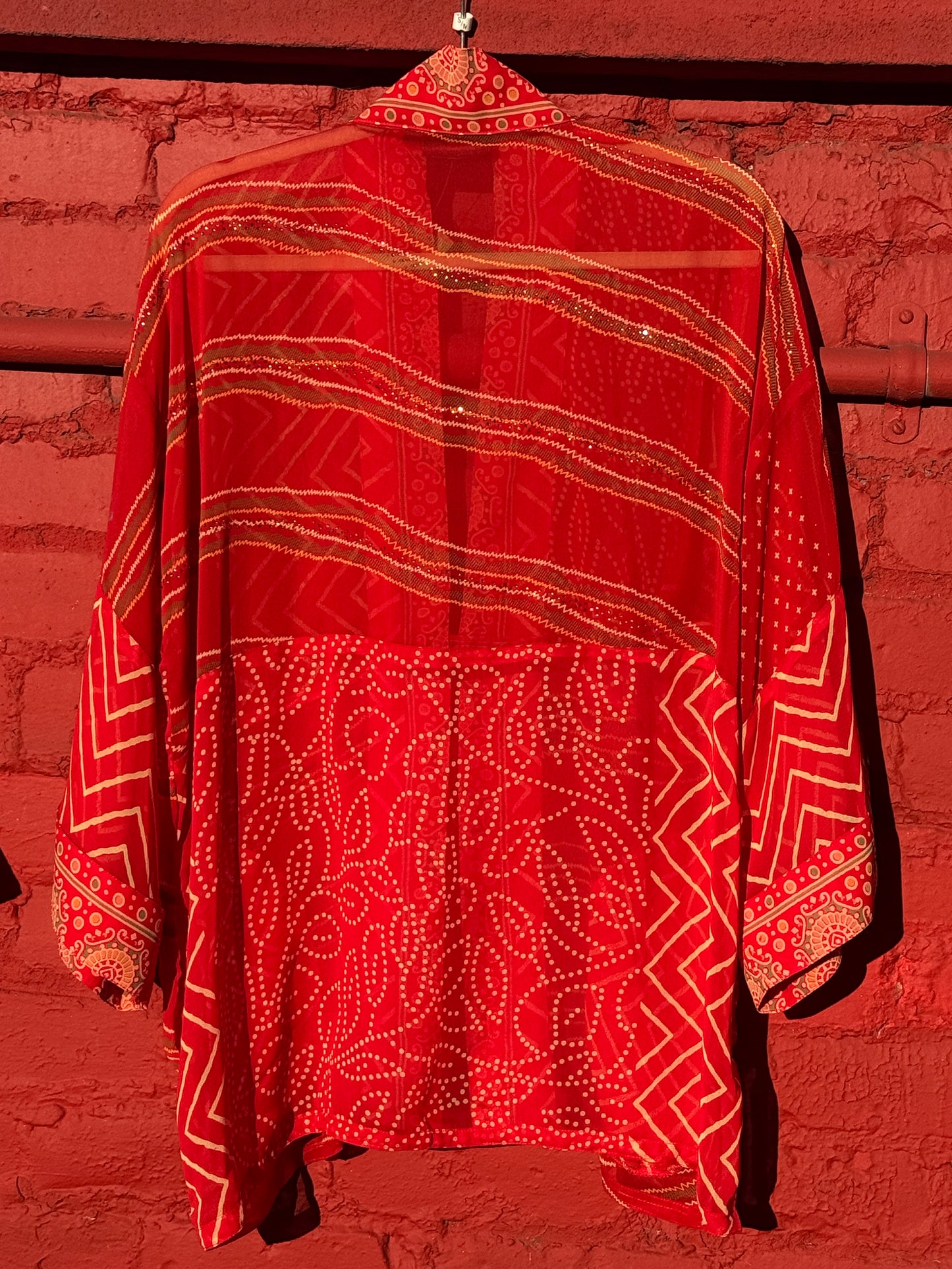 HIBISCUS HUZZAH KIMONOS - SHORT AND LONG