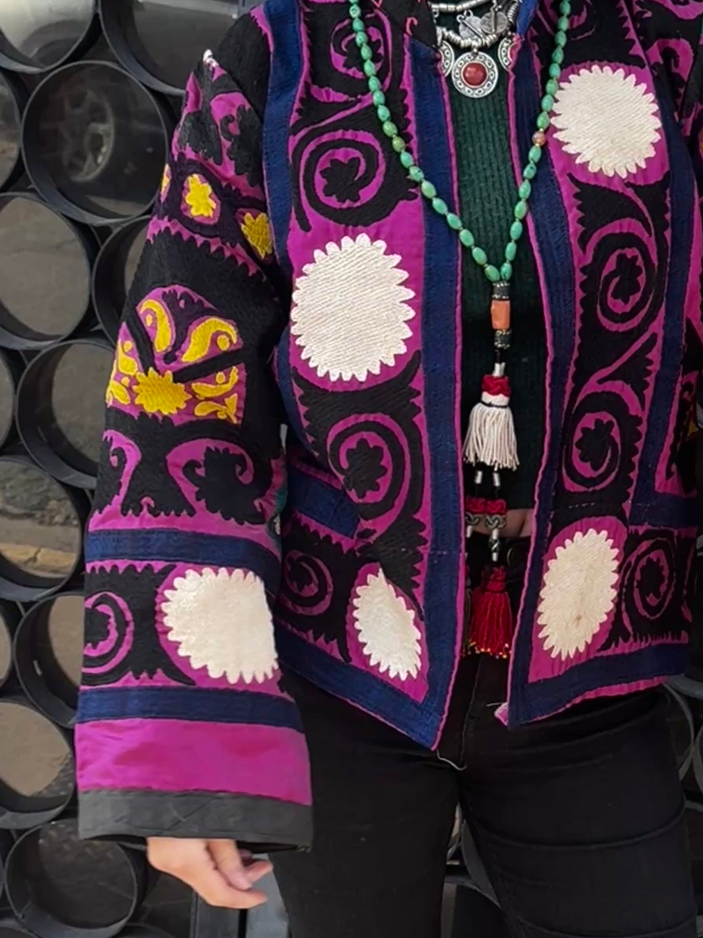 MAGENTA SUZANI ROYALE JACKET