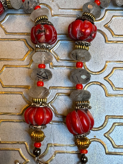 RAJASTHANI RED NECKPIECE