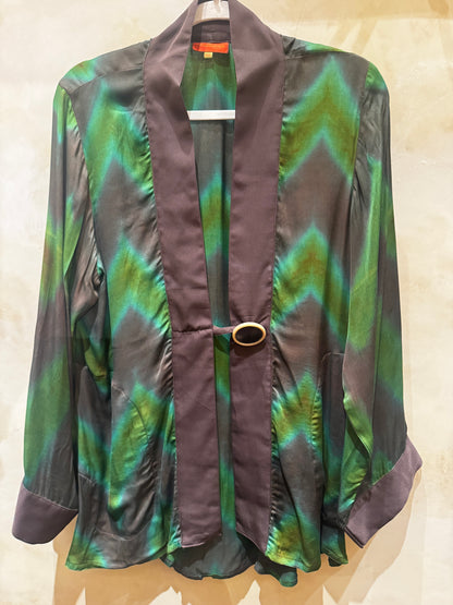 KALEIDOSCOPIC HAND DYED SWING JACKETS