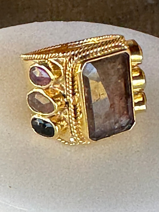 TOURMALINE POWER RING