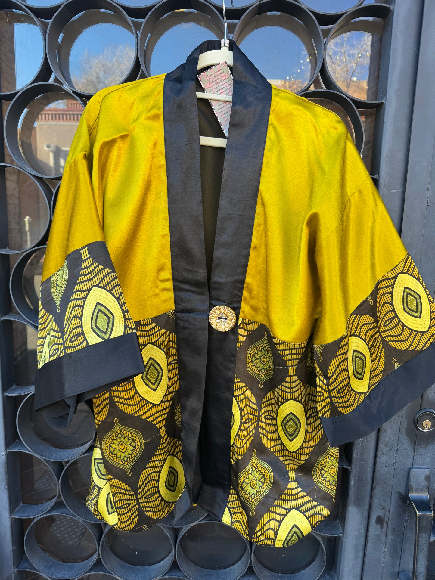 NAIROBI BUTTON KIMONO SHORT & LONG