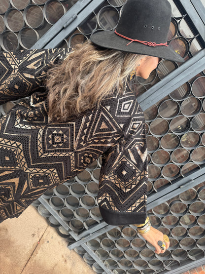 BLACK EMPIRE DECO DUSTER