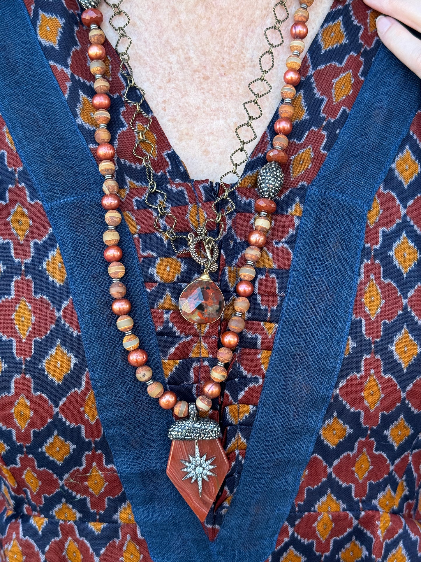 POPPY JASPER PENDANT