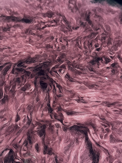 MONGOLIAN CURLY LAMB CUFFS