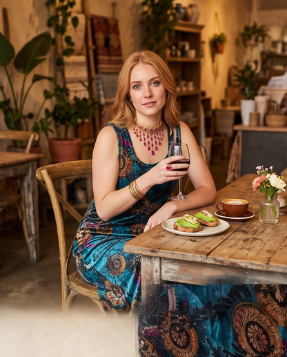 VELVET SLIP DRESS