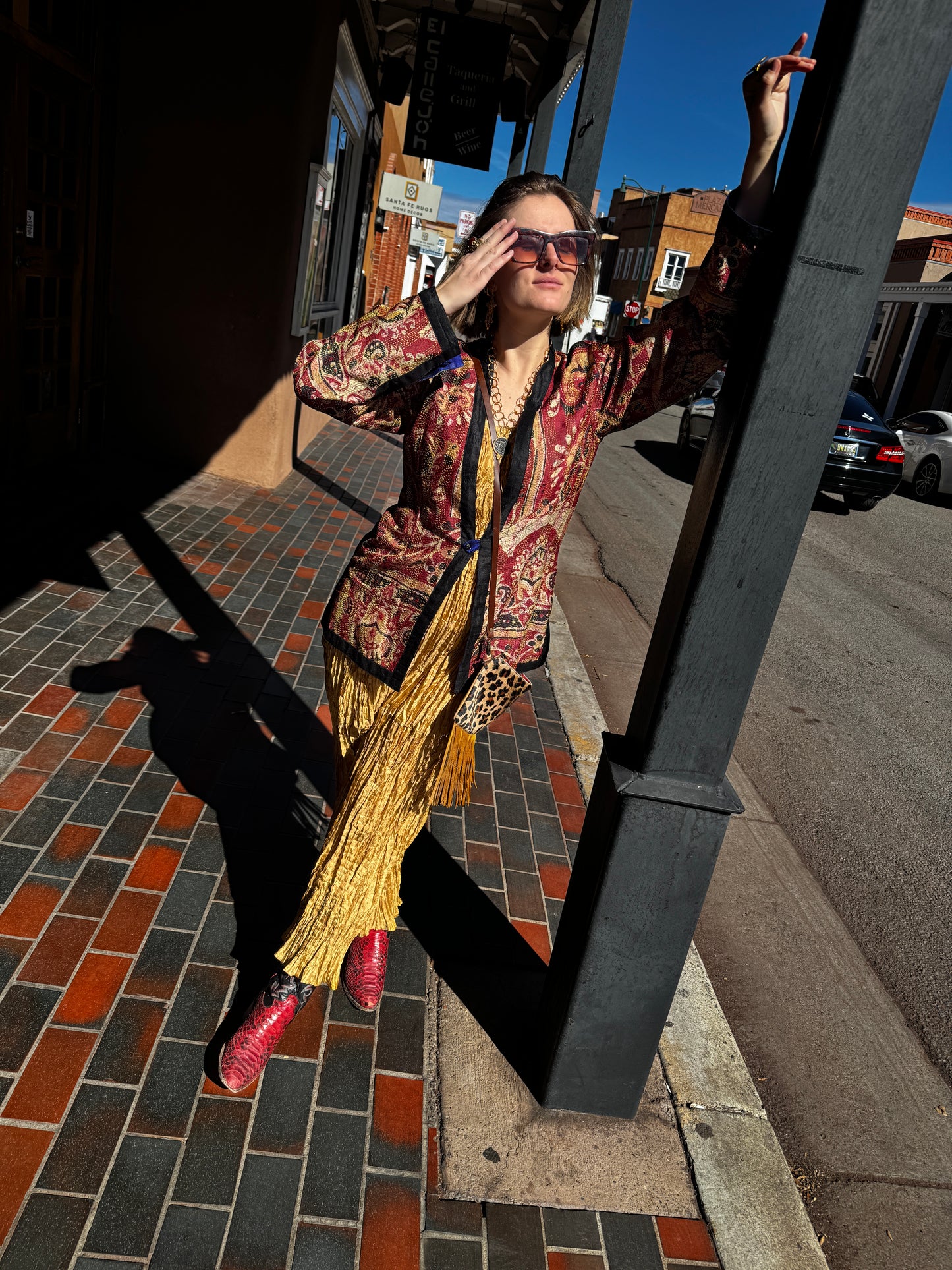 REVERSIBLE QUILTED SILK JACKET FOR ALL SEASONS