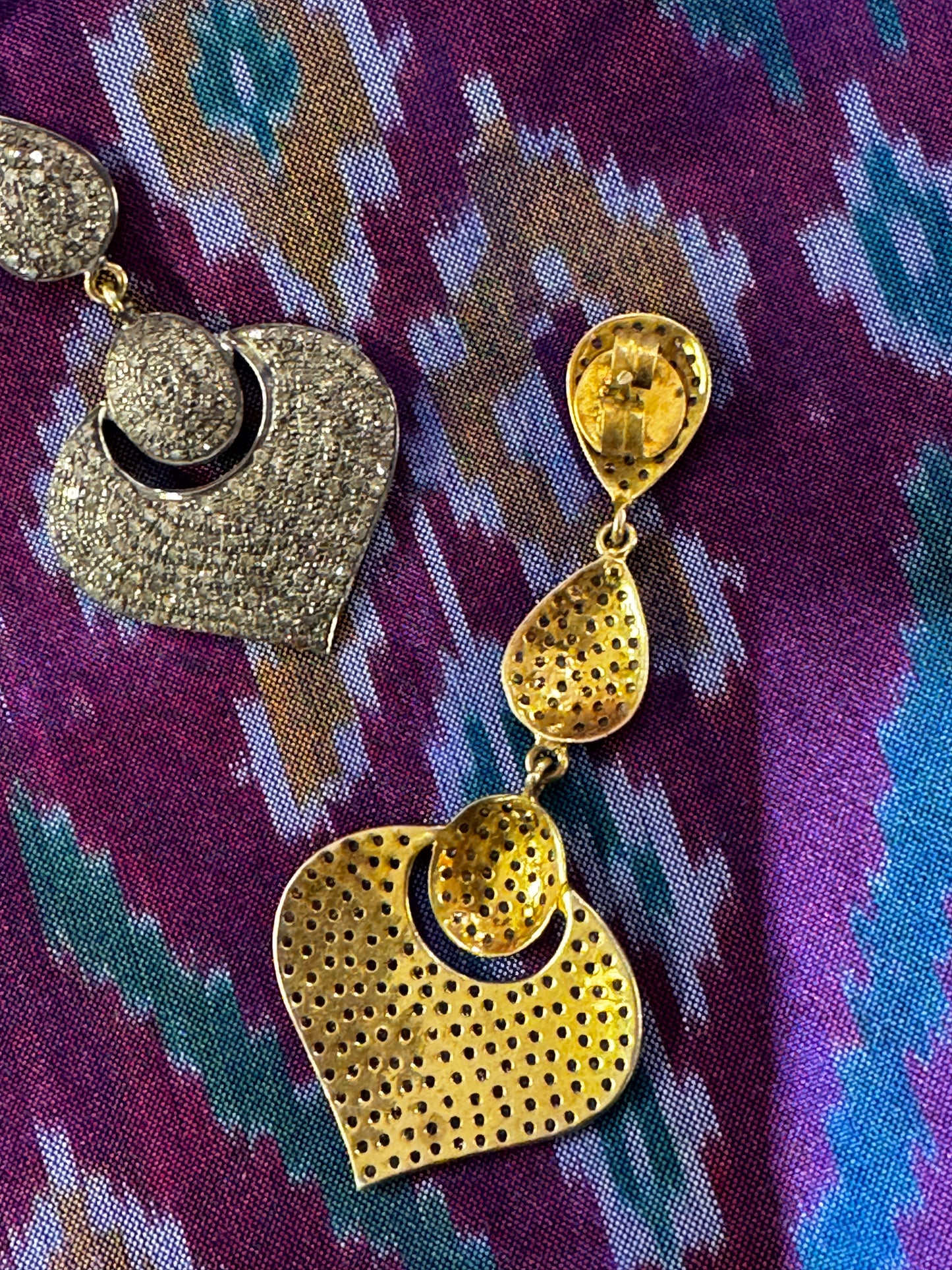 ARABESQUE DIAMOND EARRINGS