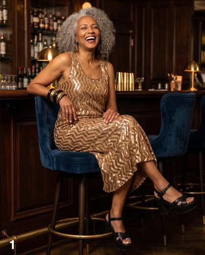 VEGAS SLIP DRESS