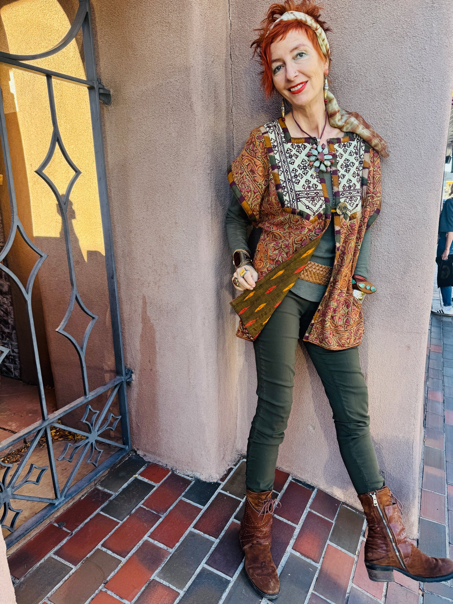 SO VERY KASHMIRI CREWEL UPCYCLED JACKET