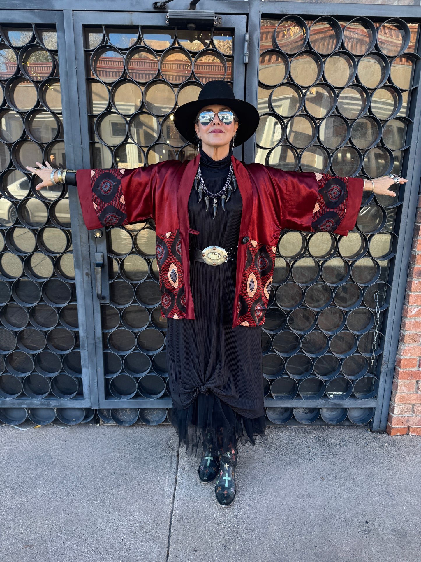 NAIROBI BUTTON KIMONO SHORT & LONG