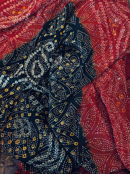 SHEHERAZADE SILK BLING SHAWL