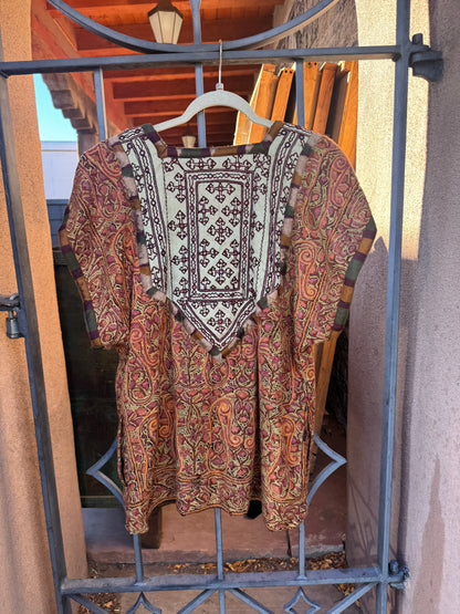 SO VERY KASHMIRI CREWEL UPCYCLED JACKET