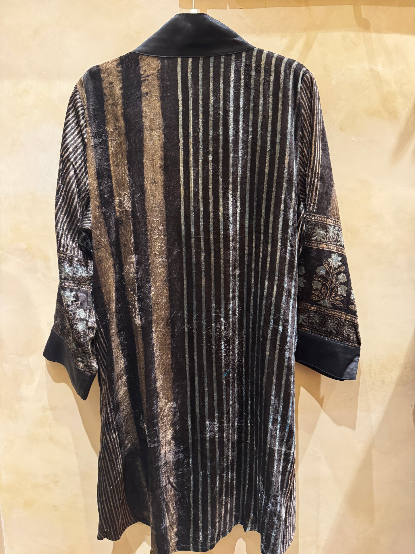 LUXE VELVET SWING COATS MIDNIGHT COLLECTION