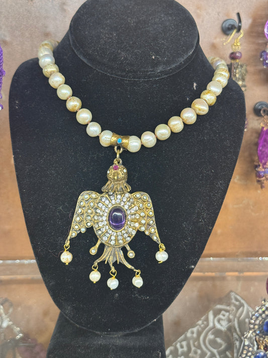 PEARL PHOENIX NECKLACE