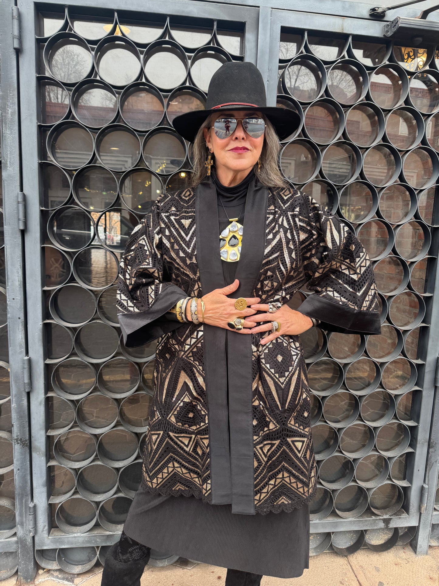 BLACK EMPIRE DECO DUSTER