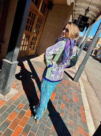 REVERSIBLE QUILTED SILK JACKET FOR ALL SEASONS