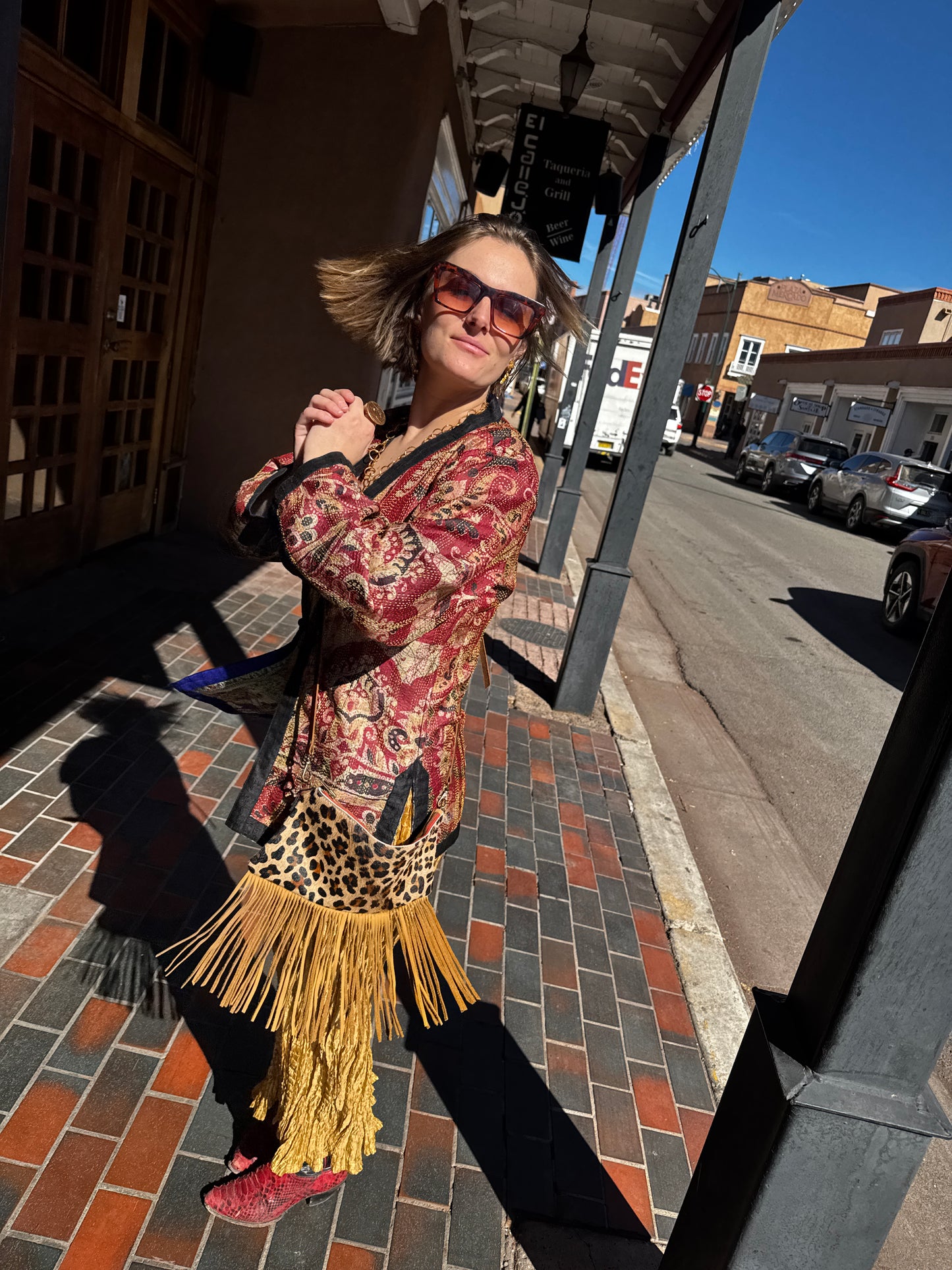 REVERSIBLE QUILTED SILK JACKET FOR ALL SEASONS