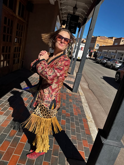 REVERSIBLE QUILTED SILK JACKET FOR ALL SEASONS