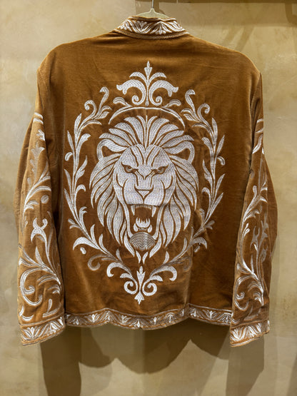 LION QUEEN VELVET JACKET