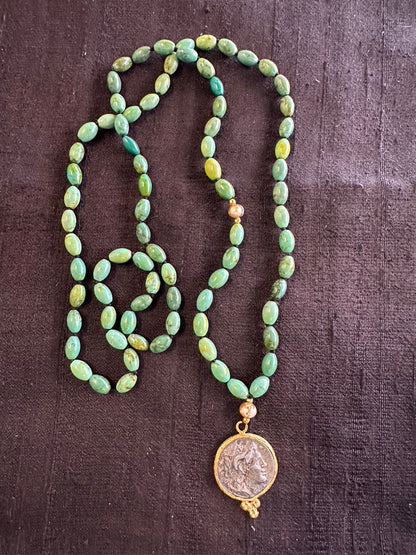 AUGUSTUS TURQUOISE NECKLACE