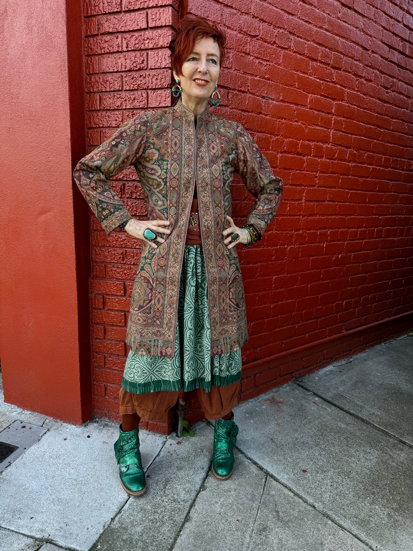 KASHMIRI PAISLEY PARADISE COAT