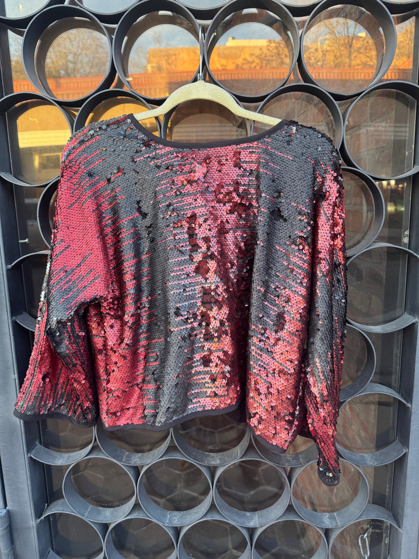 RUSTY RED LAVA FLOW BOLERO