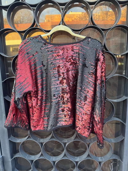 RUSTY RED LAVA FLOW BOLERO