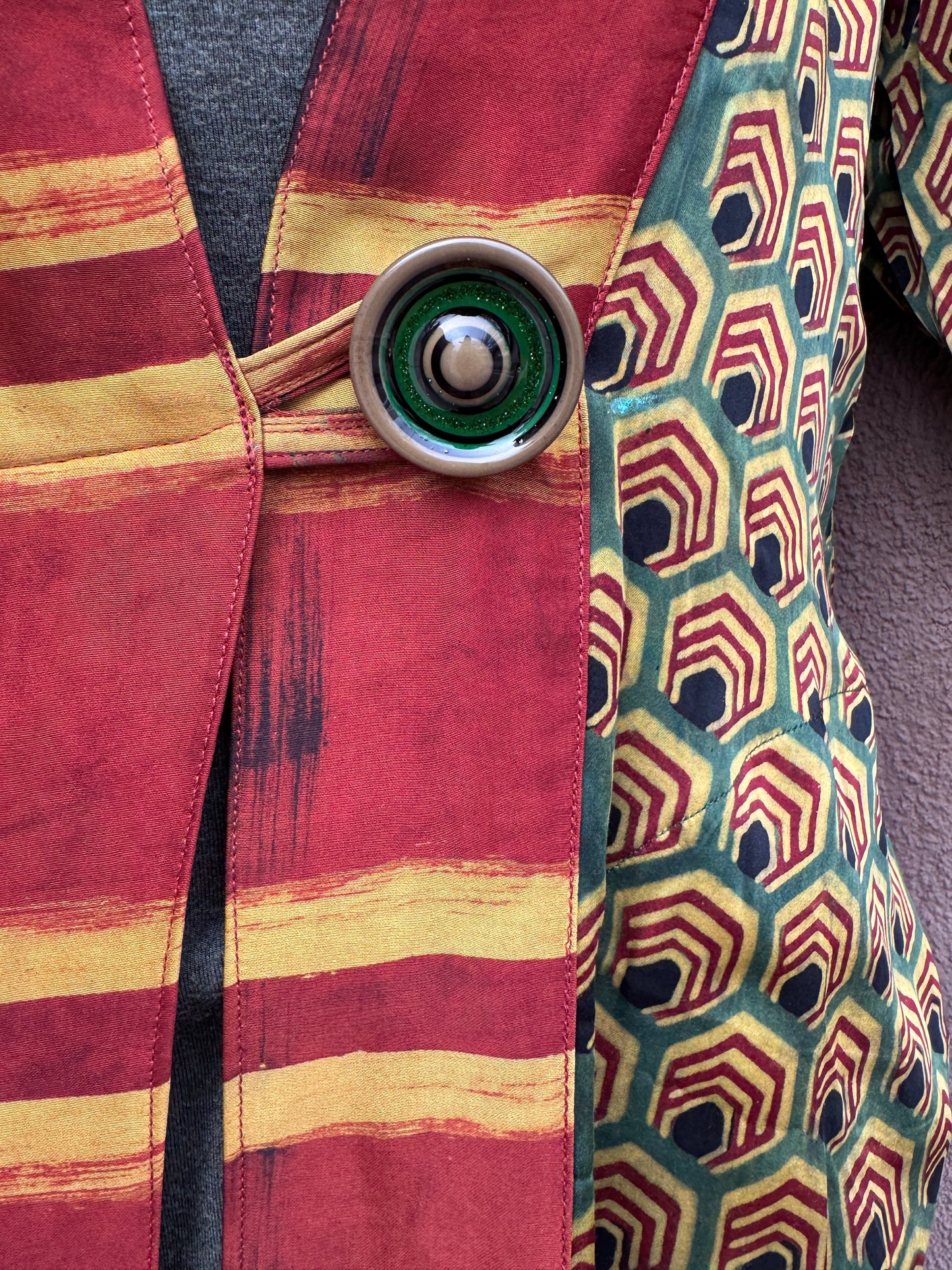 HONEYCOMB SWING COAT