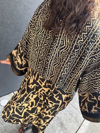 WINTER SAFARI LONG KIMONOS