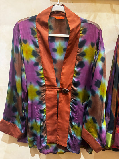 KALEIDOSCOPIC HAND DYED SWING JACKETS