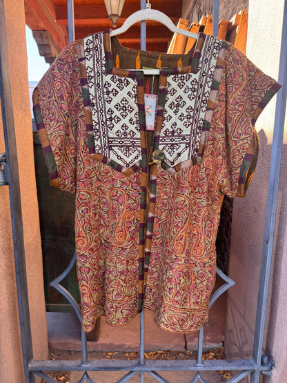 SO VERY KASHMIRI CREWEL UPCYCLED JACKET