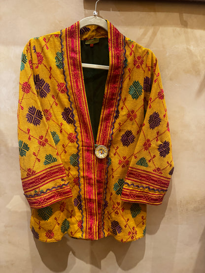 WOVEN RADIANCE HAND EMBROIDERED REDUX MASTERPIECES