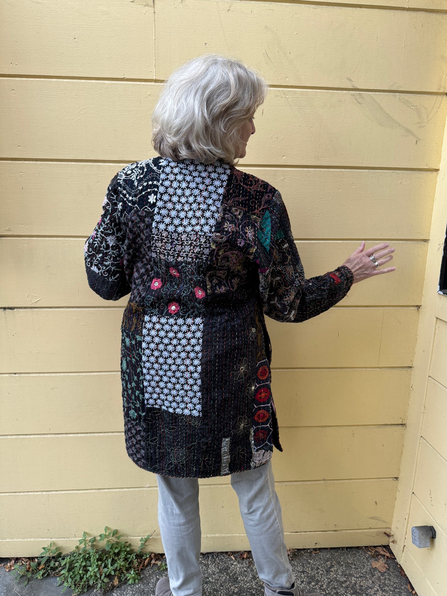 CHAGALL PATCHWORK ZIP JACKET