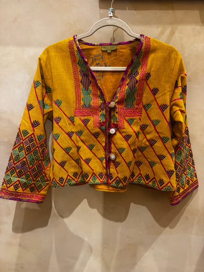 WOVEN RADIANCE HAND EMBROIDERED REDUX MASTERPIECES