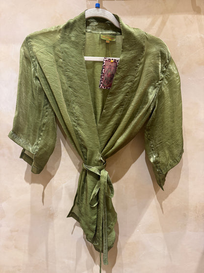 SHIMMER TIE KIMONO