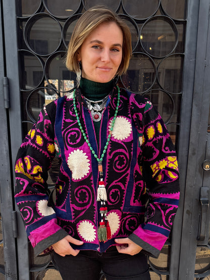 MAGENTA SUZANI ROYALE JACKET