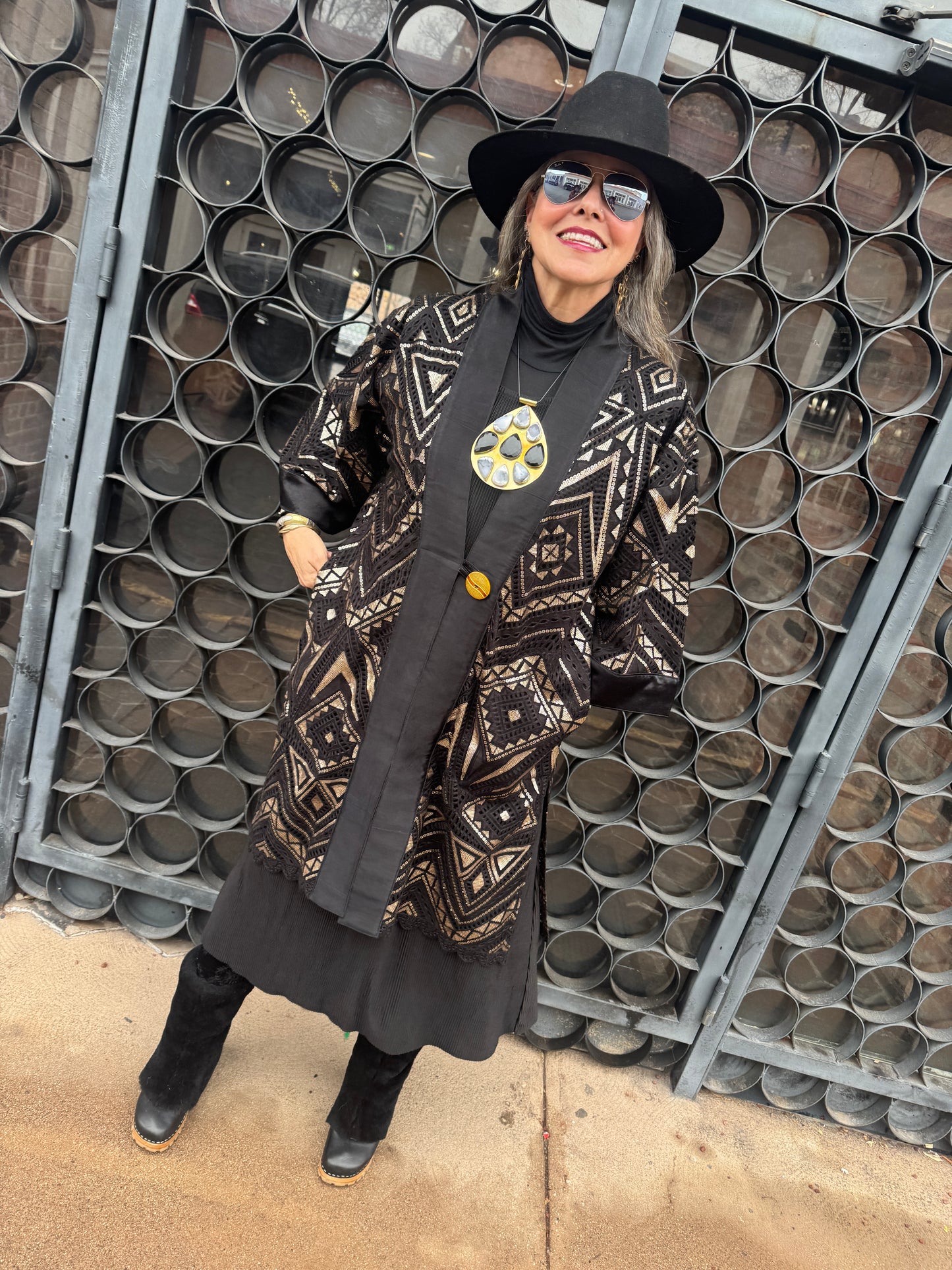 BLACK EMPIRE DECO DUSTER