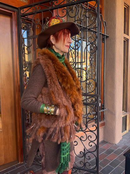 RAVISHING RABBIT FUR VESTS