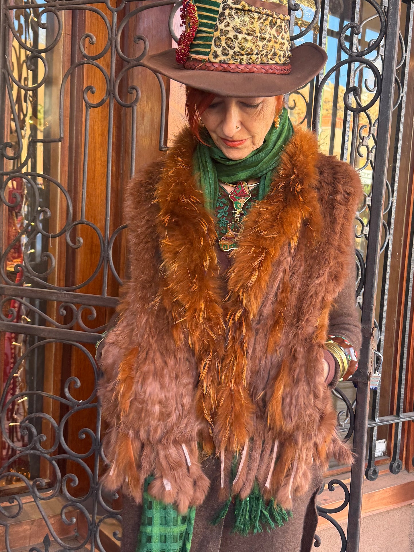 RAVISHING RABBIT FUR VESTS