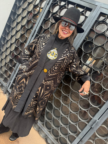 BLACK EMPIRE DECO DUSTER