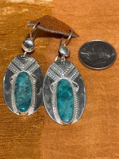 TUAREG TURQUOISE EARRINGS