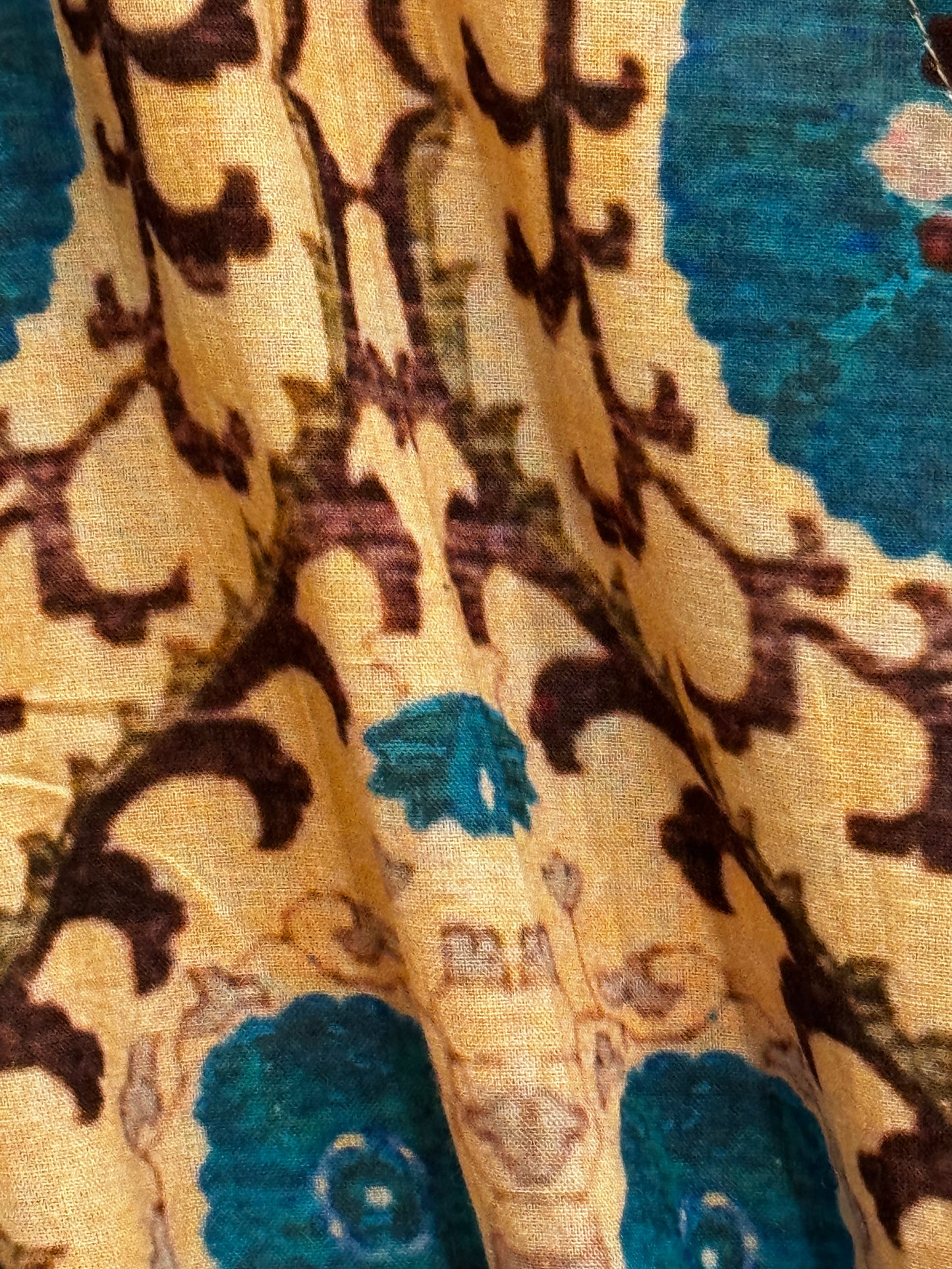 ALEGRA MAXI DRESS TURQUOISE SUZANI