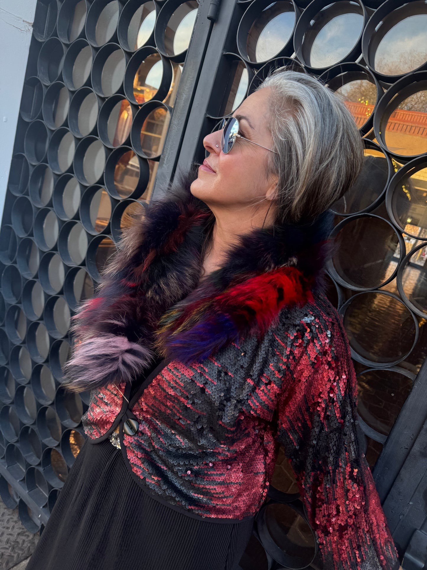 RUSTY RED LAVA FLOW BOLERO