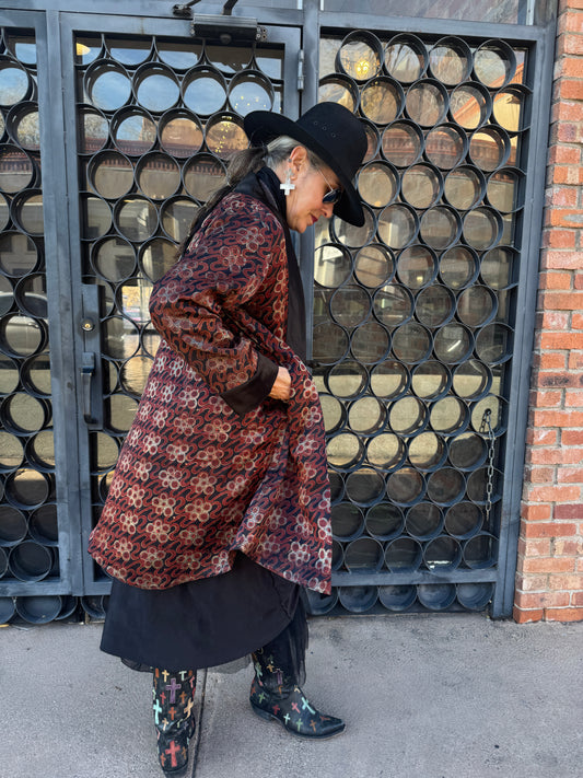 AJRAKH SWING COAT